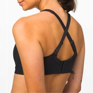 •LULULEMON• Run Times Bra High Support Black